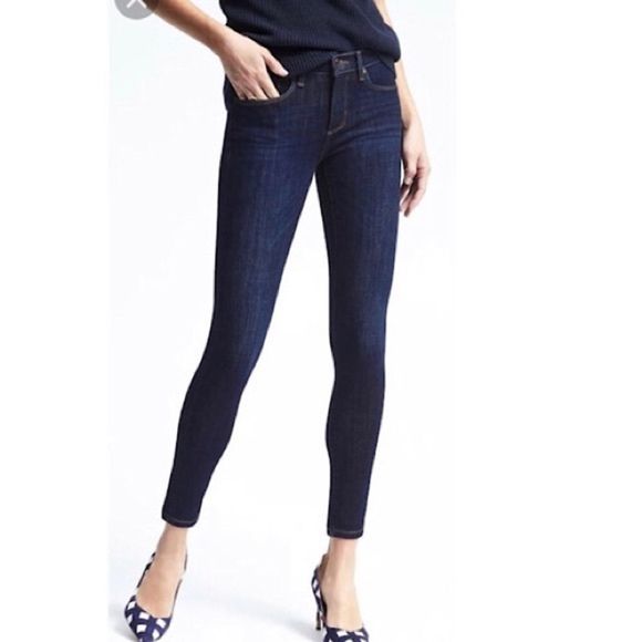 Banana Republic Denim - BANANA REPUBLIC Dark Wash Layla Skinny Jean